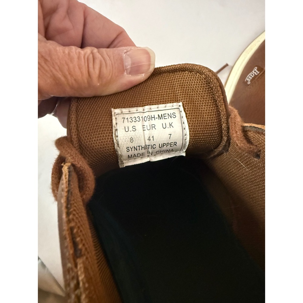 G.H. Bass & Co. Men Percy WX B Casual Oxford Brown Lace Up Shoes Size 8 - Picture 4 of 14